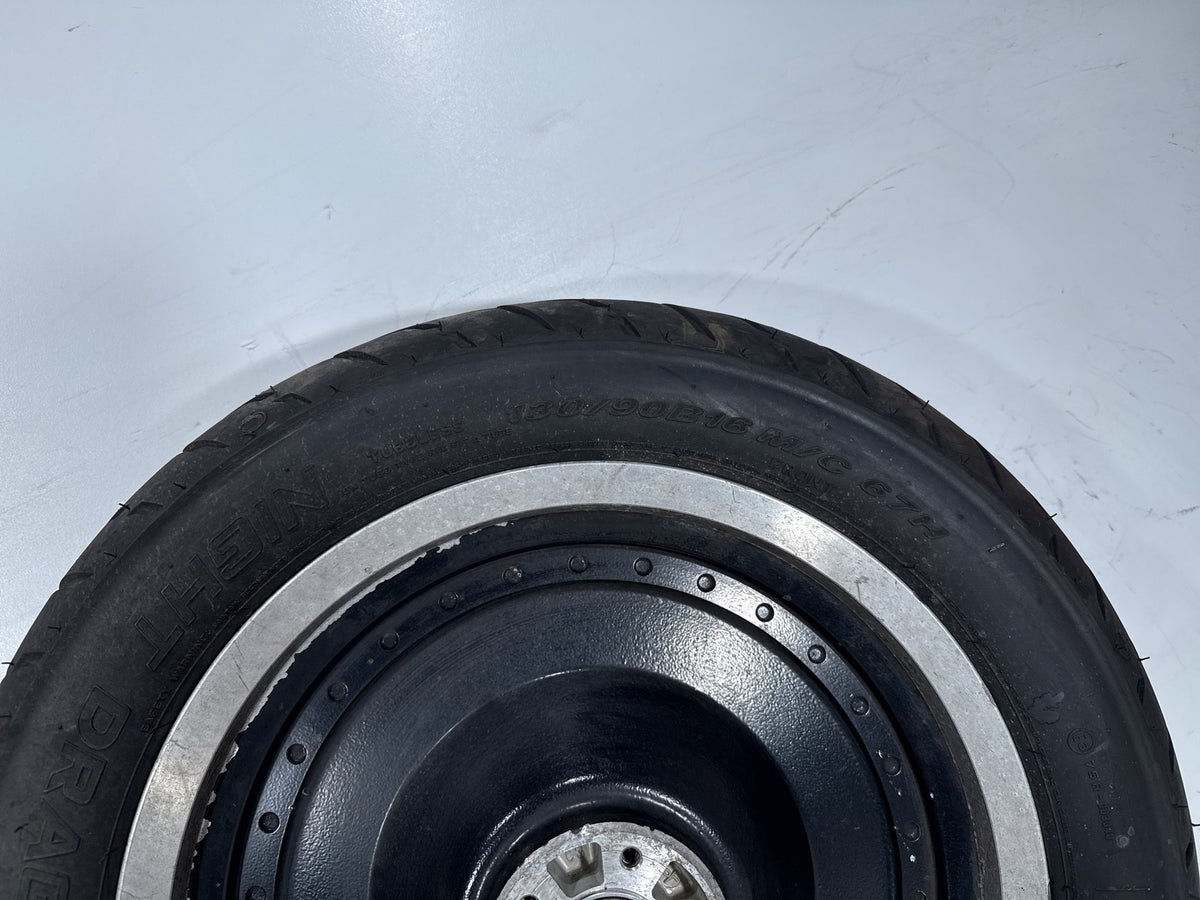 2001 Harley Fat Boy Softail FLSTF OEM Front Wheel Rim Tire 130/90B16 16"