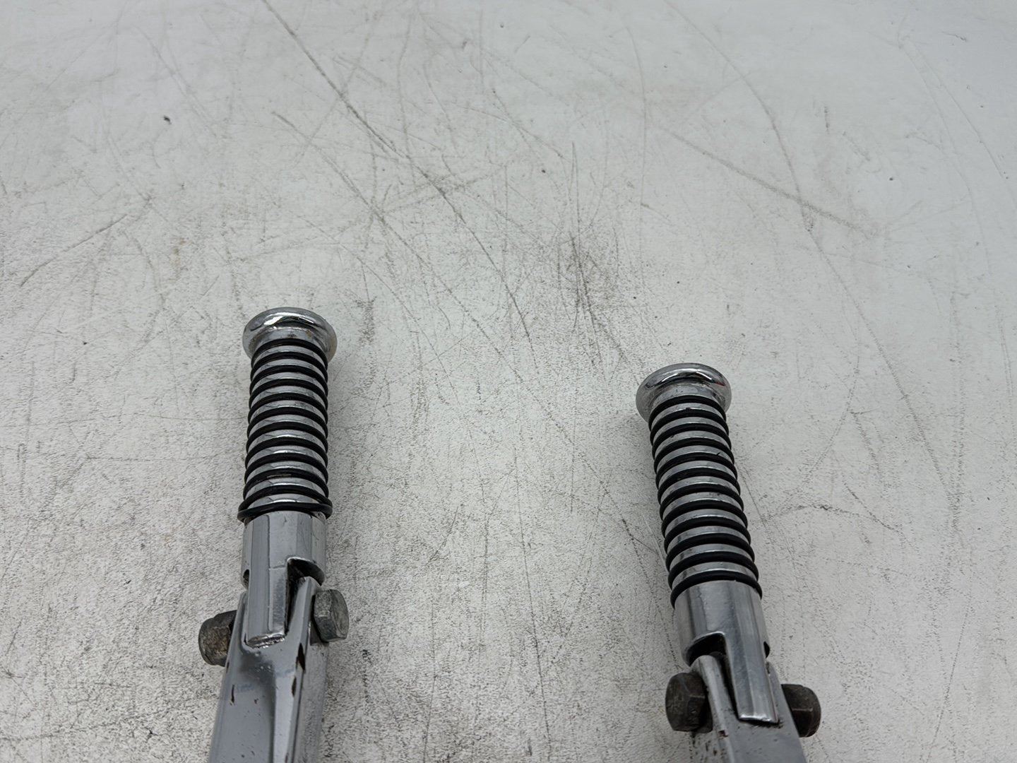 1997 Harley Sportster 1200 Custom XL1200C OEM Left & Right Driver Step Foot Rest Pegs