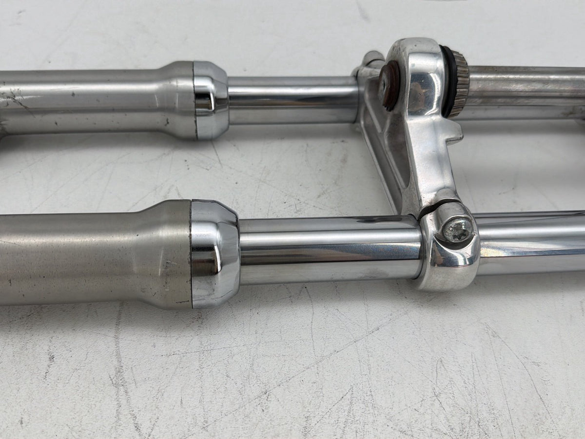 2006 Harley Sportster 1200 Low XL1200L OEM Front Triple Tree Set & LH RH Fork Legs Sliders