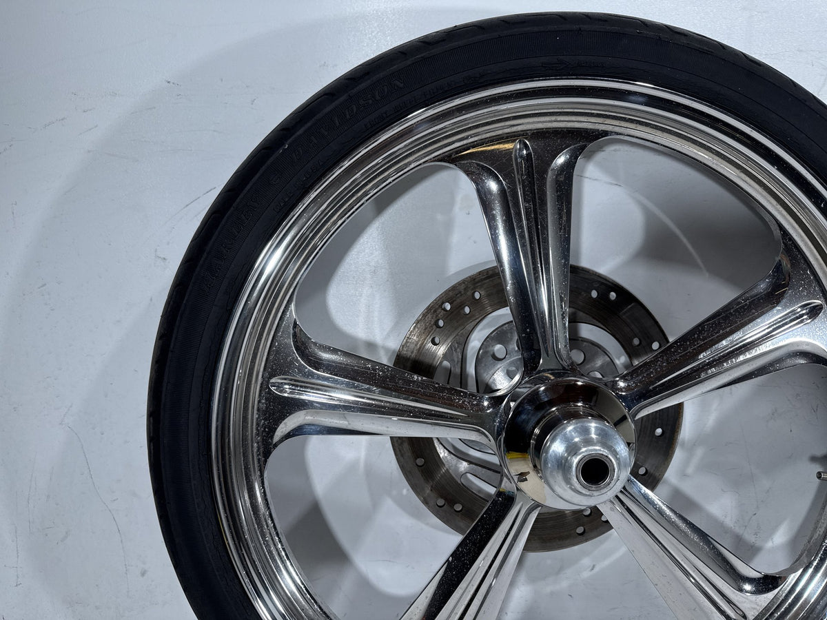 2001 Harley Softail Standard Front Rear Wheel Rim Tire MH90/21 130/90-16 16" 21"