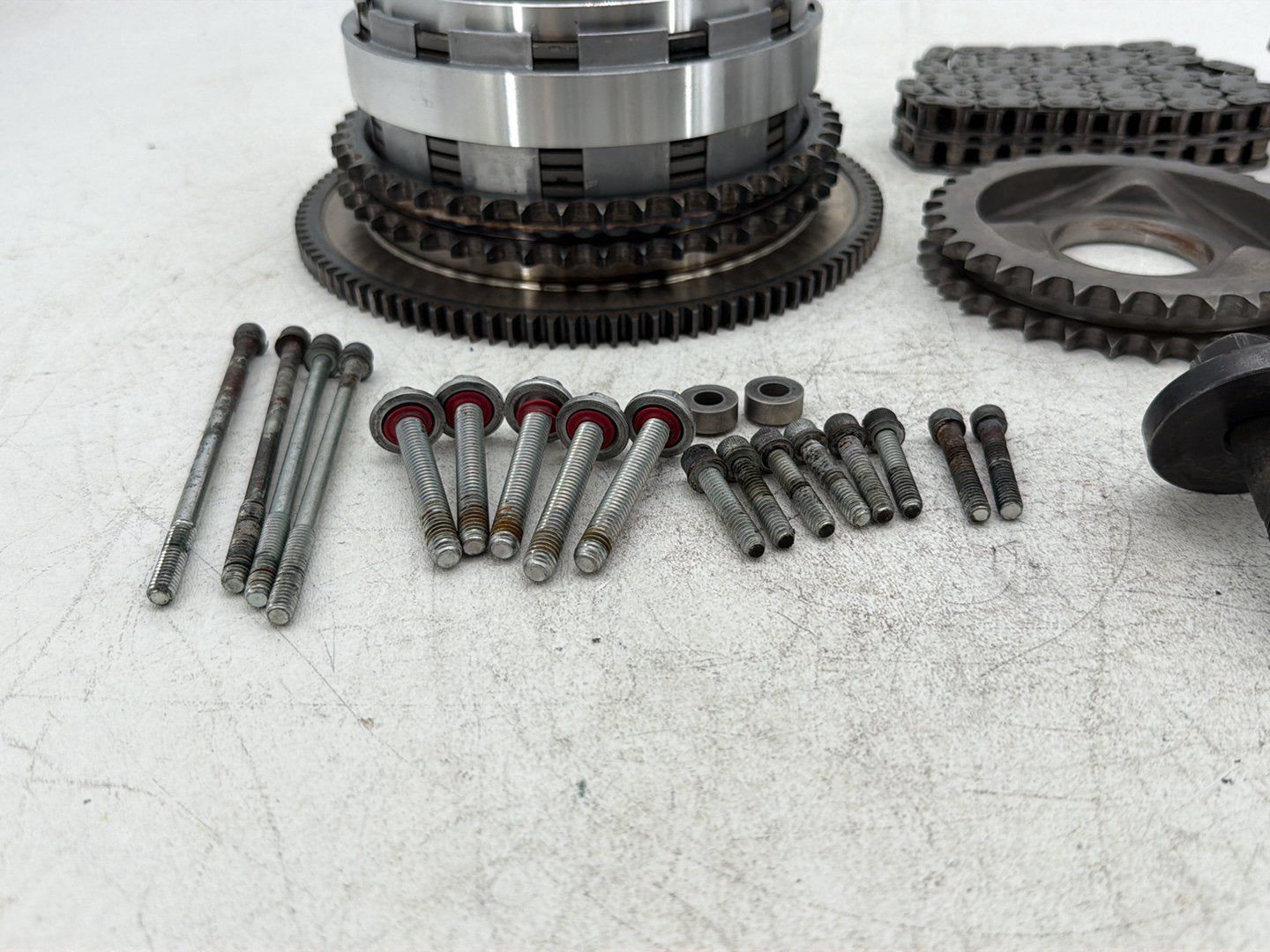 2009 Harley Street Glide Touring FLHX OEM Clutch Basket Chain Tensioner Kit
