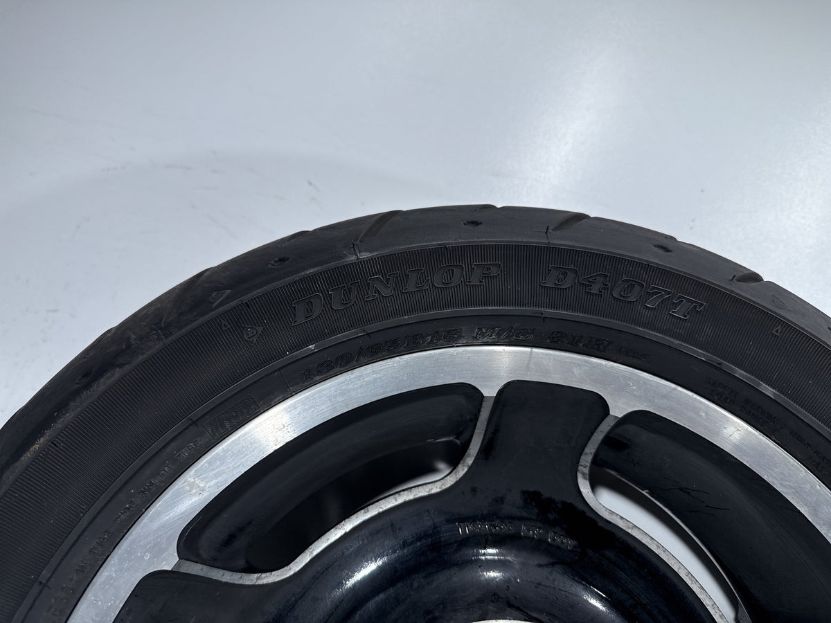 2010 Harley Road King Touring Police OEM Front & Rear Wheel Rim Tire 17" 16"