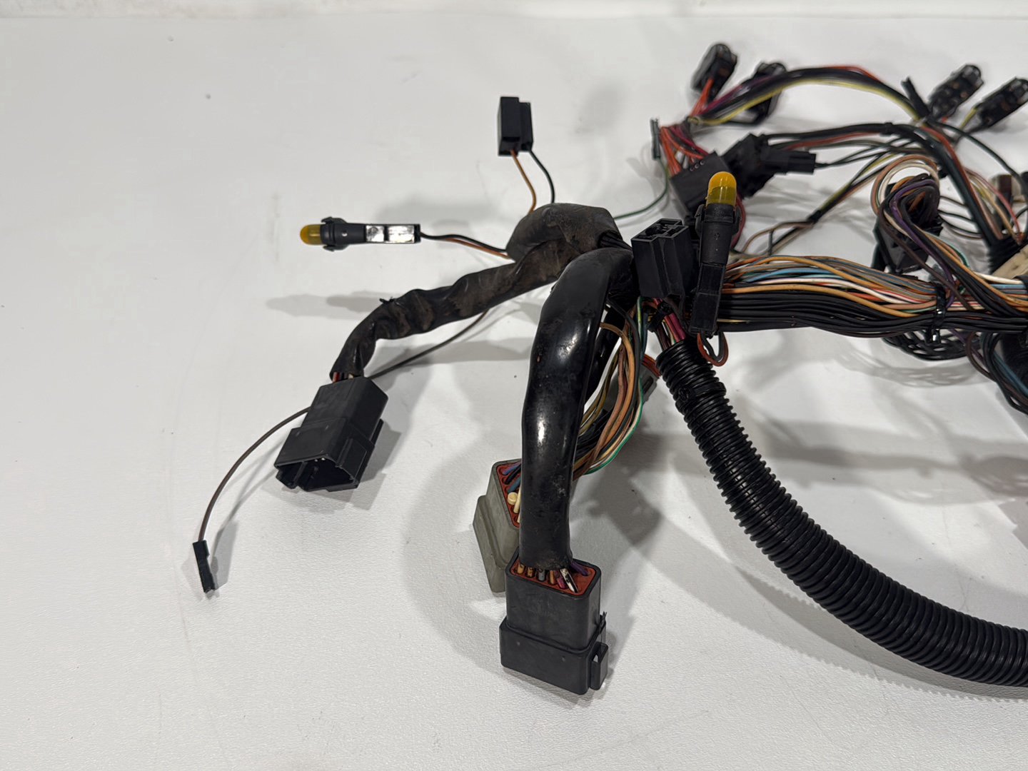 2003 Harley Electra Glide Touring Ultra FLHTCUI OEM Front Sub Wiring Harness Loom Interconnect