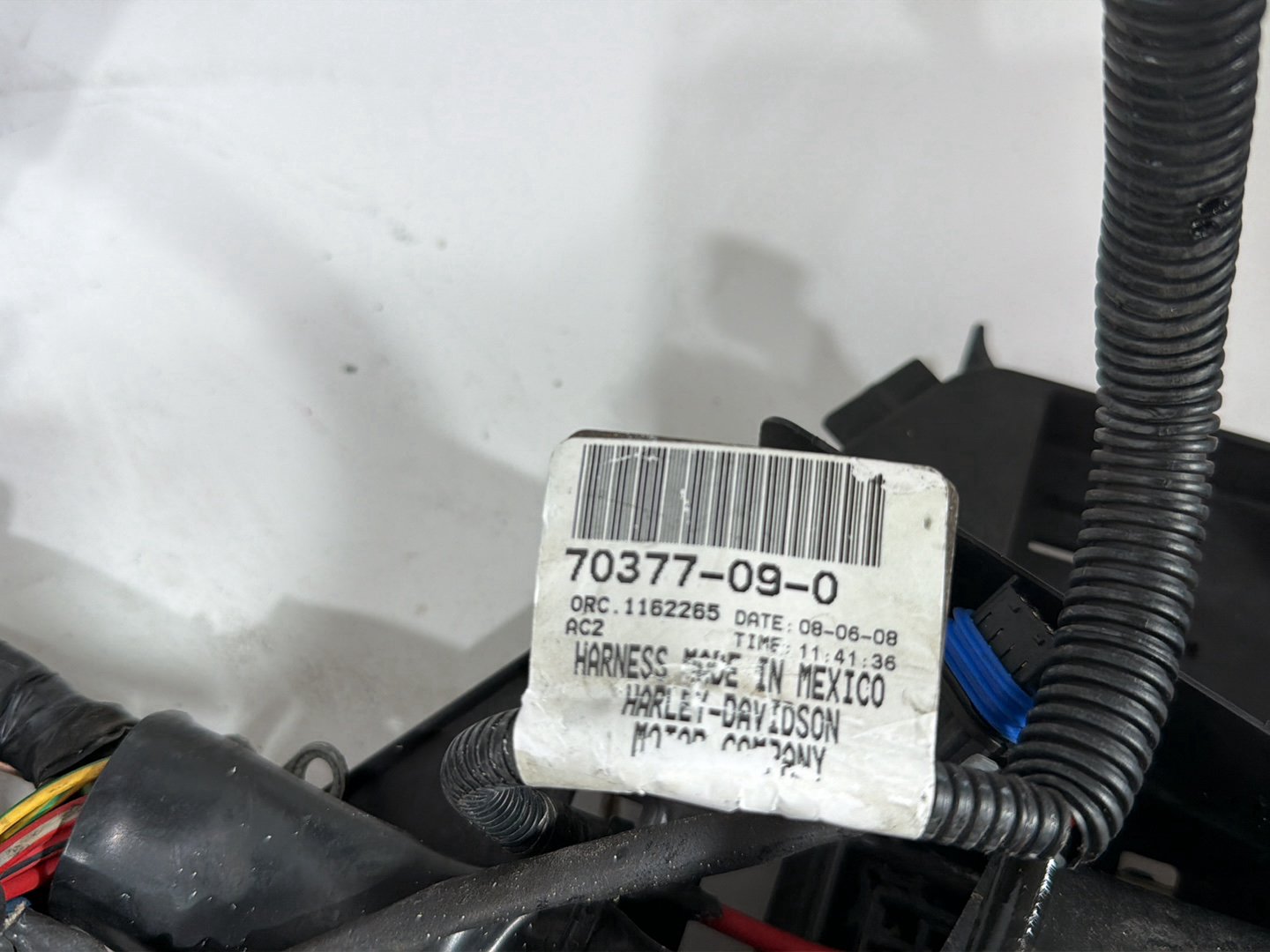 2009 Harley Street Glide Touring FLHX OEM Main Wire Wiring Harness Loom NON-abs