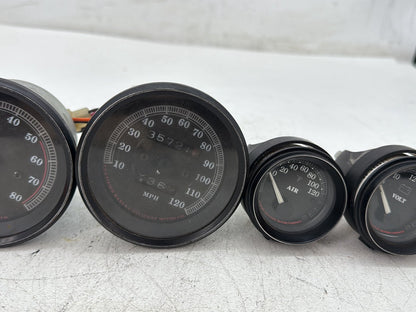1996 Harley Electra Glide Touring FLHT OEM Air Oil Volt Fuel Tacho Speedo Gauges
