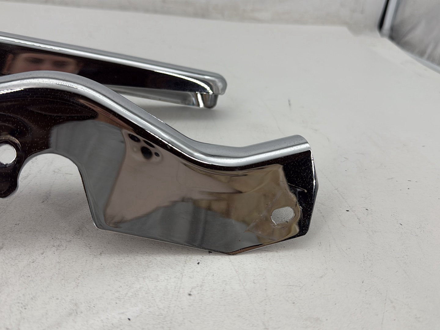 2003 Harley Electra Glide Touring Ultra FLHTCUI OEM Left Right Saddlebag Fender Struts Brackets