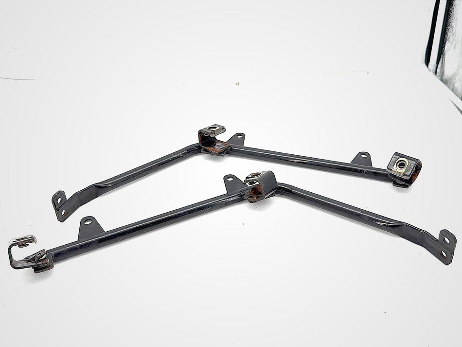 05 Harley Softail Springer FLSTSCI OEM Rear Left Right Saddlebag Guard Rails Bar