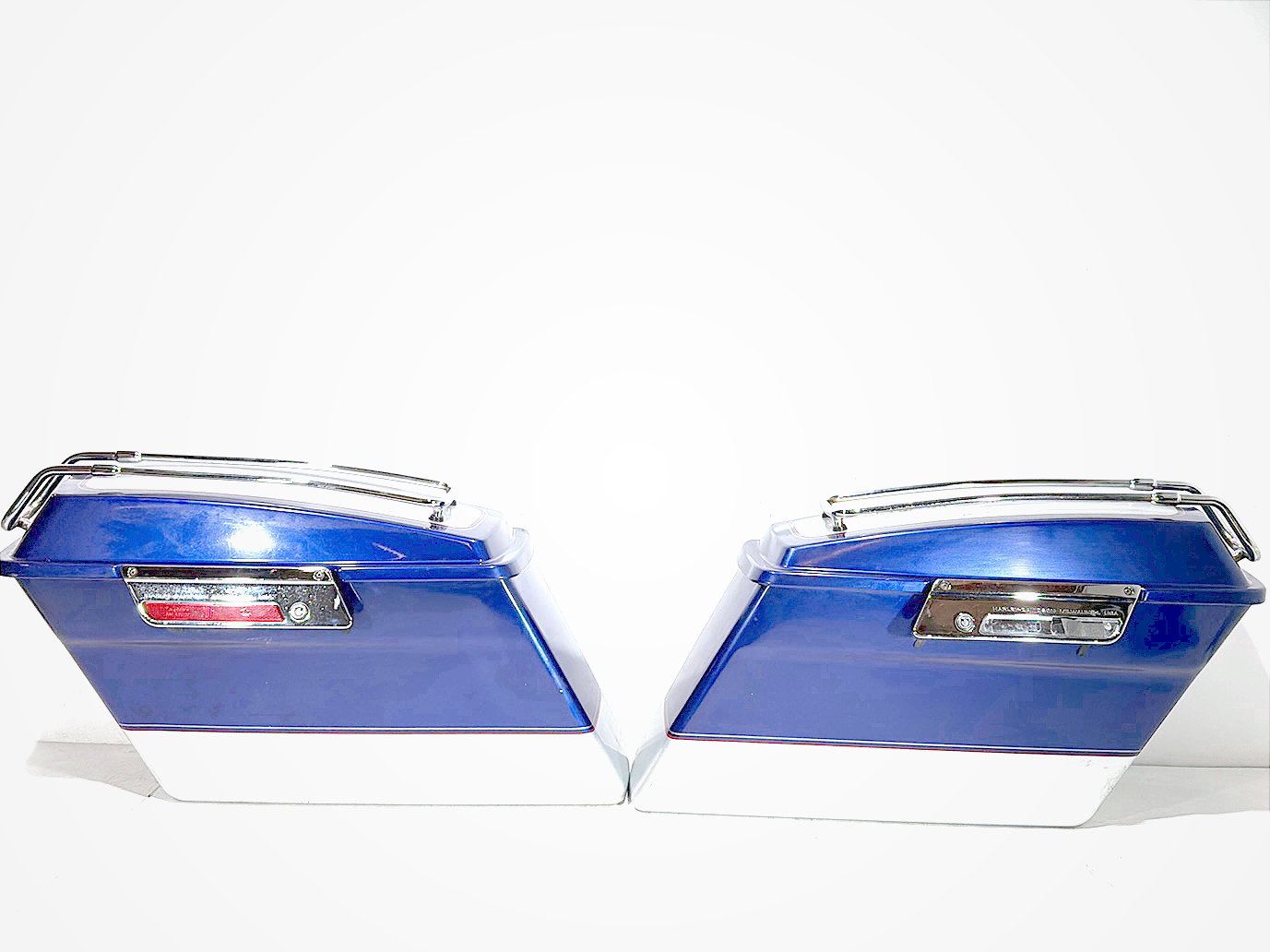 2006 Harley Touring FLHTCI Electra Glide Classic OEM Left Right Saddlebags Luggage NOKey