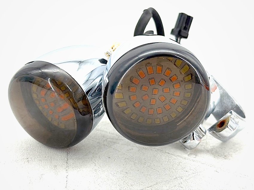 2009 Harley Dyna Street Bob FXDB OEM Front Left Right Turn Signal Indicators
