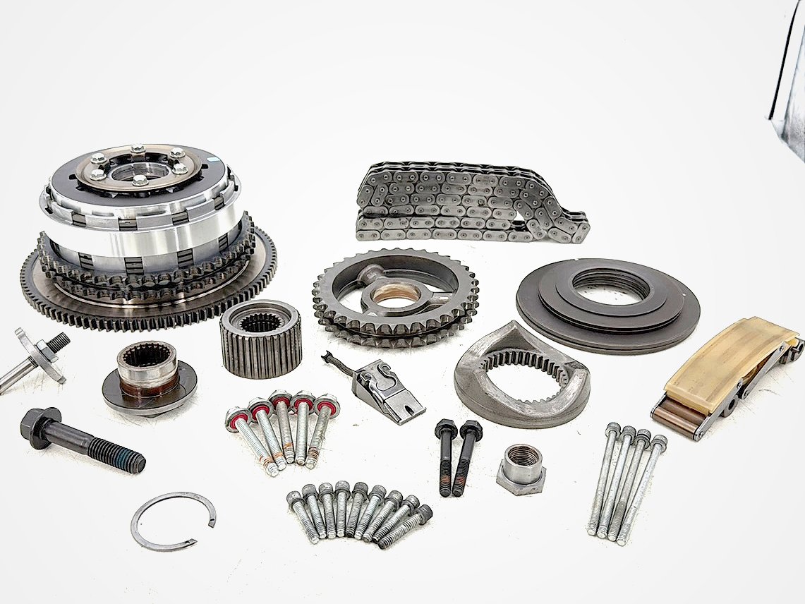 2012 Harley Dyna Super Glide Custom FXDCI OEM Clutch Basket Chain Tensioner Kit