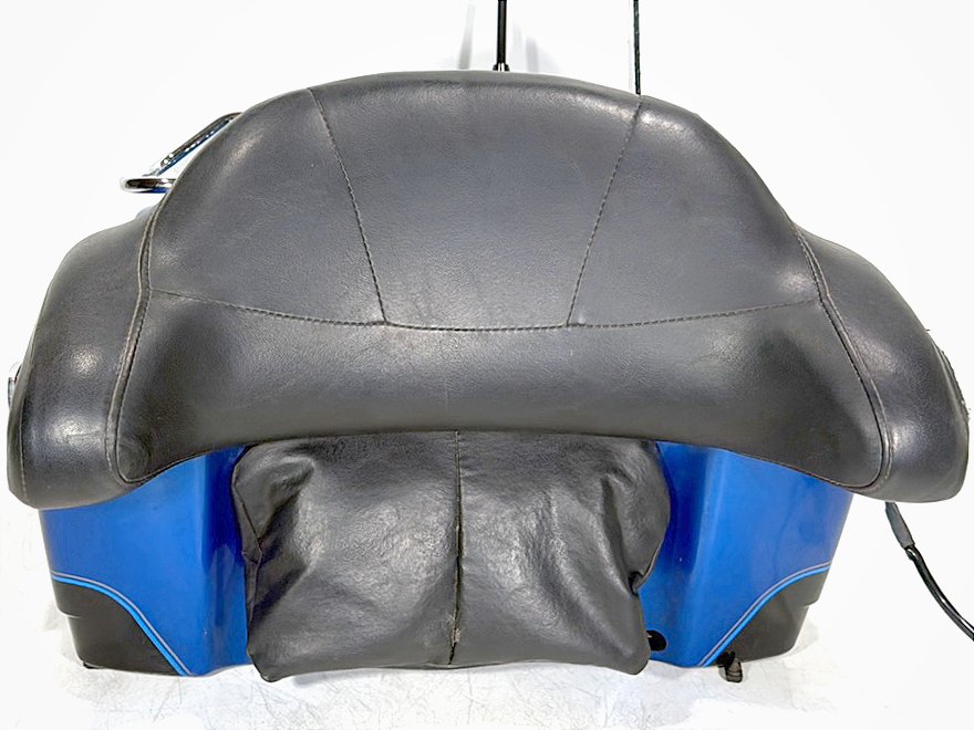 2008 Harley Touring FLHT Electra Glide OEM Pass Backrest Tour Pak Luggage NOKey