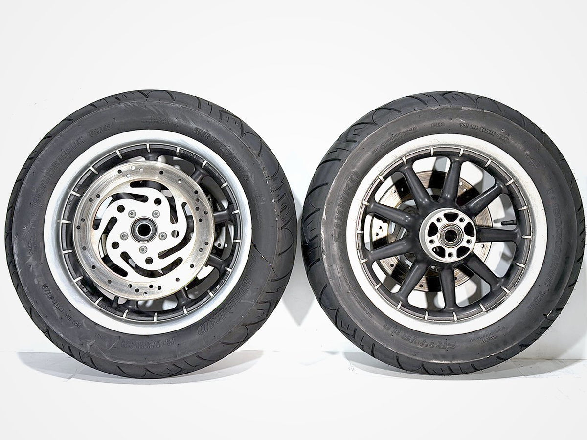2007 Harley Touring FLHTCU Electra Glide Ultra OEM Front & Rear Wheel Rim Tire