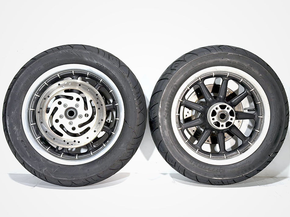 2007 Harley Touring FLHTCU Electra Glide Ultra OEM Front & Rear Wheel Rim Tire