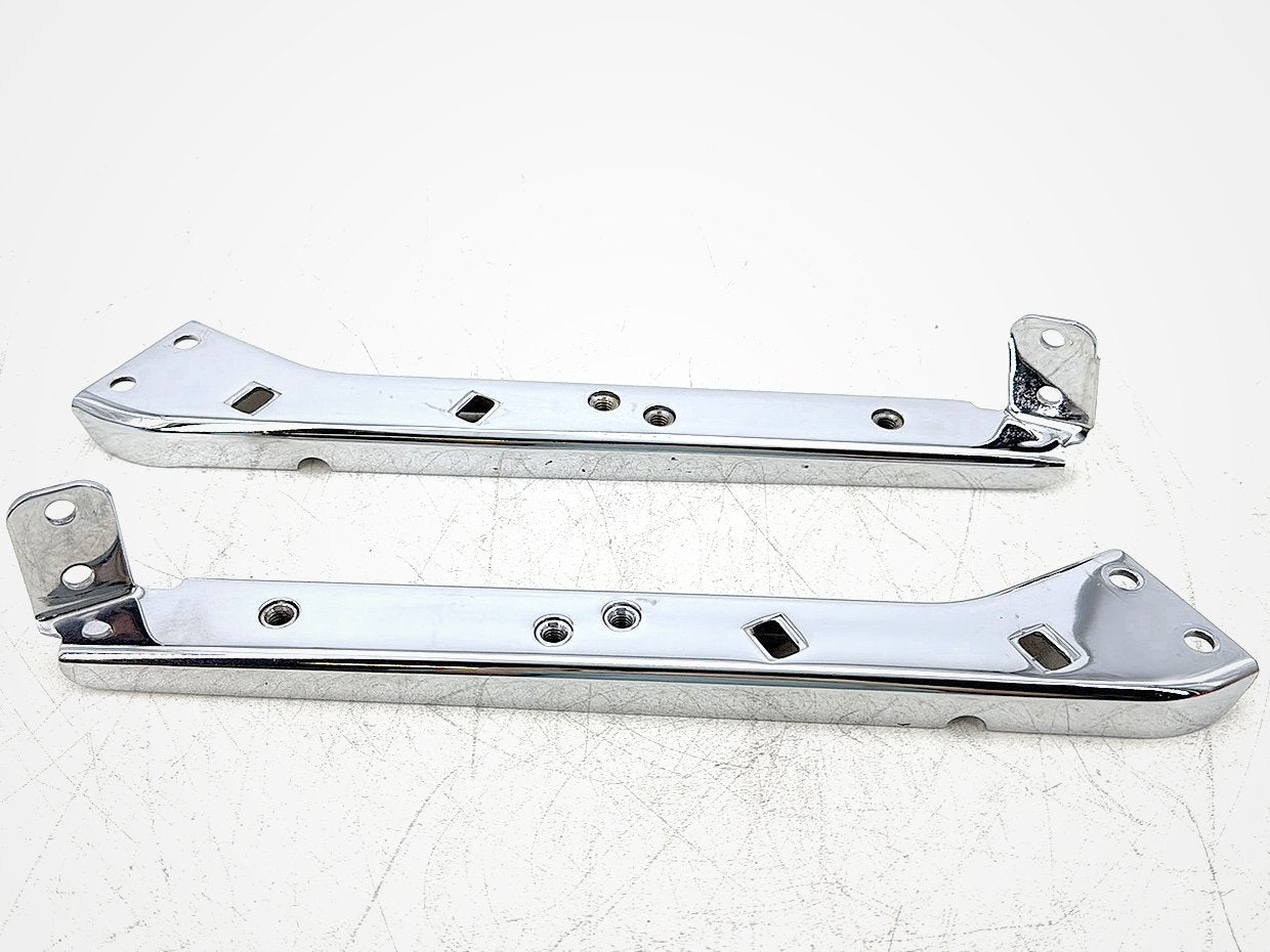 2004 Harley Road King Touring Custom FLHRSI OEM Left Right Saddlebag Fender Struts Brackets