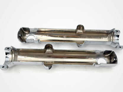 1999 - 2006 Harley-Davidson Dyna Low Rider Front Left & Right Fork Legs Sliders Chrome