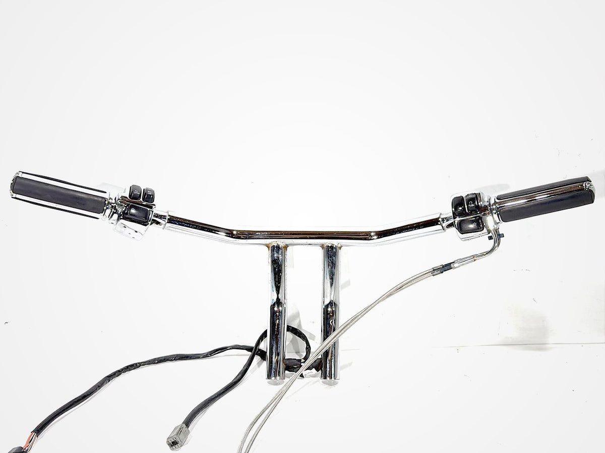 2000 Harley Dyna FXDWG Wide Glide OEM Handlebars Left Right Switches Controls