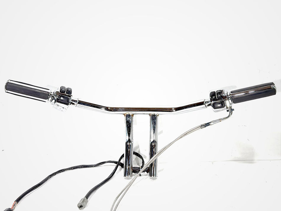 2000 Harley Dyna FXDWG Wide Glide OEM Handlebars Left Right Switches Controls