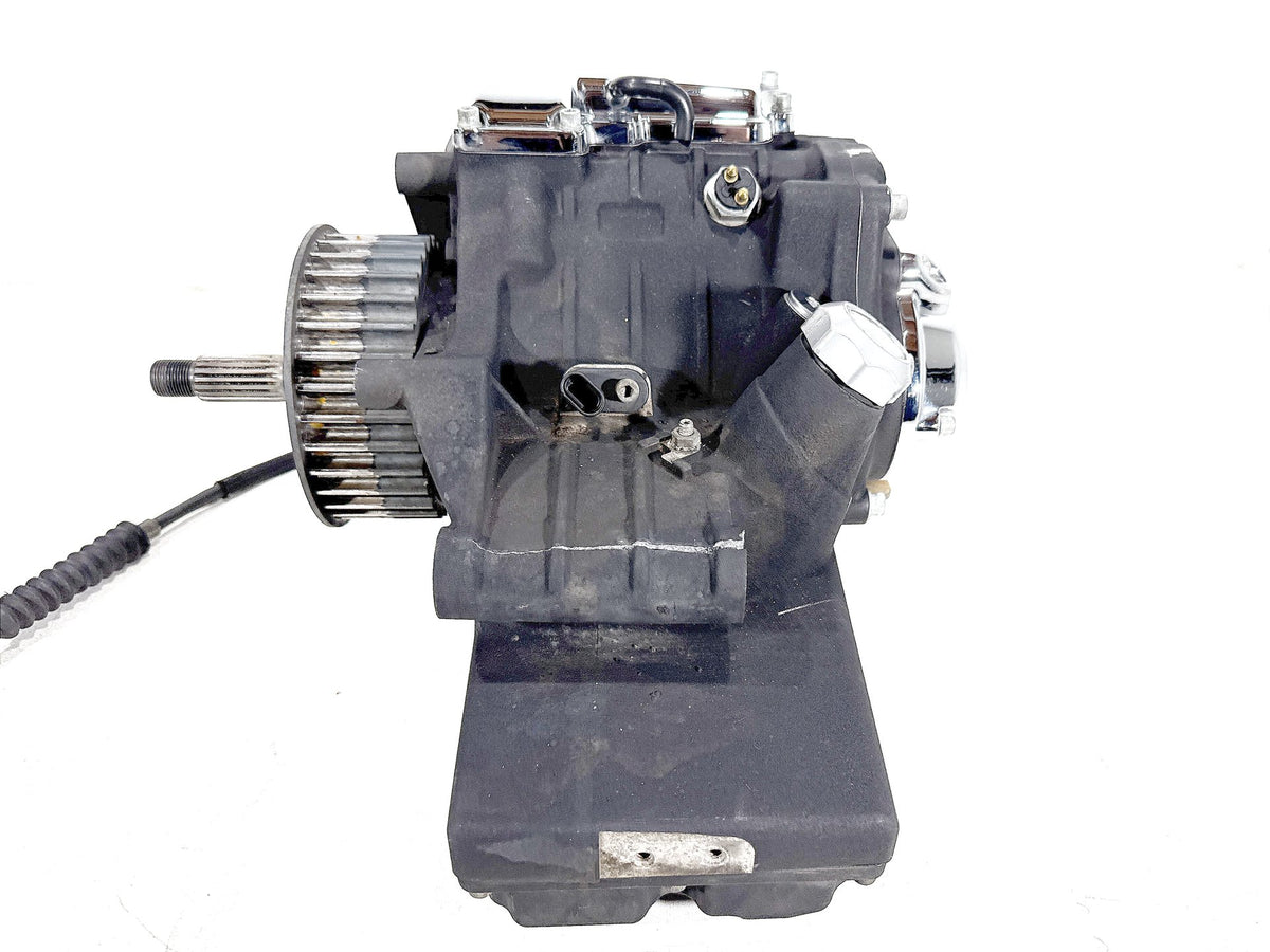 11 Harley Electra Glide Touring Police 6 Speed Transmission Gearbox 28K CRACKED