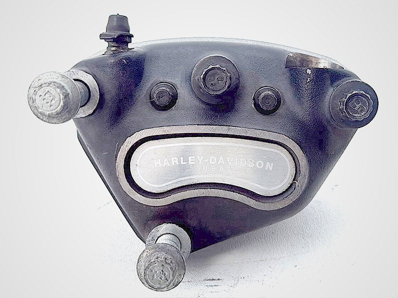 2007 Harley Touring FLHTP Electra Glide Police OEM Front Left 1 Brake Caliper