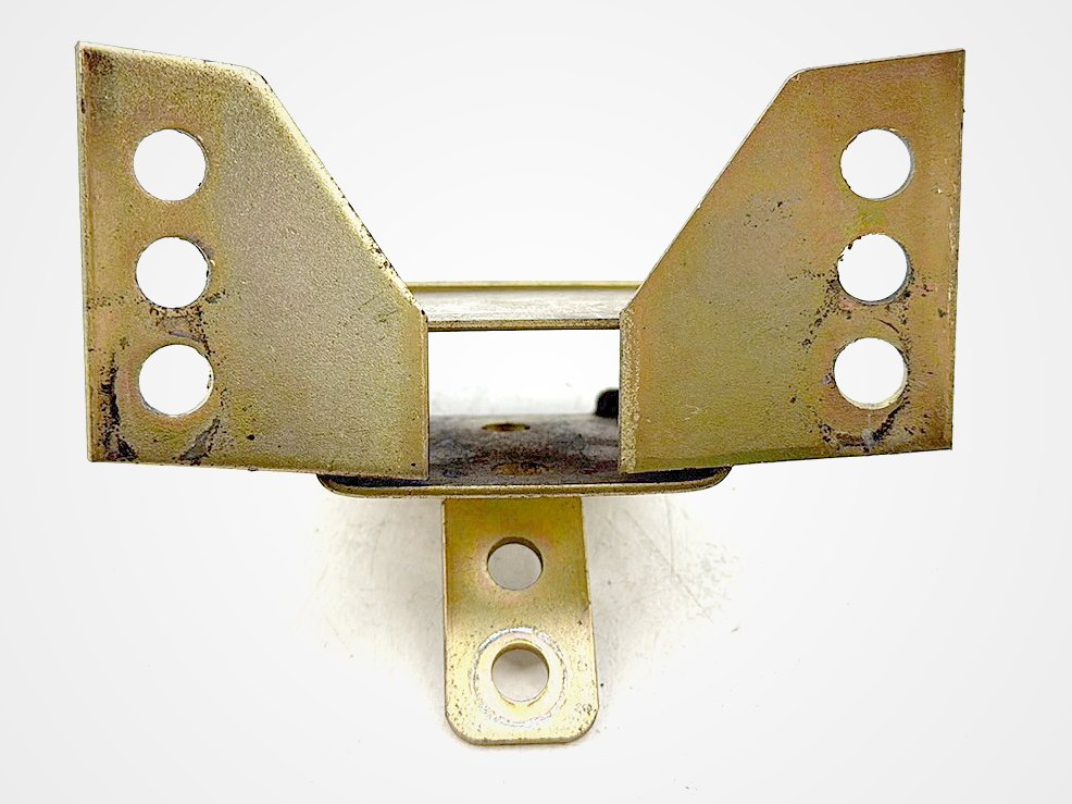 1995 Harley Touring Electra Glide OEM Front Driver Rider Backrest Bracket Mount