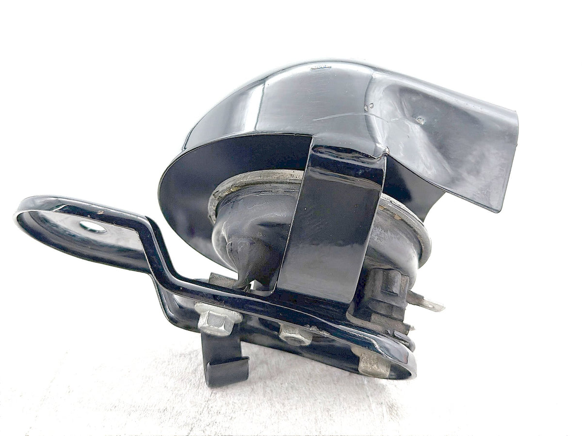 12 Harley Dyna Fat Bob FXDF 103 OEM Horn Signal Klaxon Chrome Cover DENTED BENT