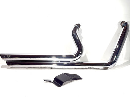 1999 - 2006 Harley-Davidson Dyna Low Rider Exhaust Header Pipes Vance & Hines 65668-98