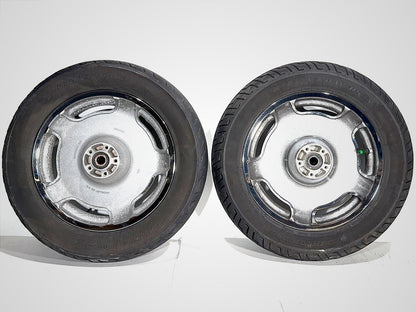 2004 Harley Road King Touring Custom FLHRSI OEM Front & Rear Wheel Rim Tire