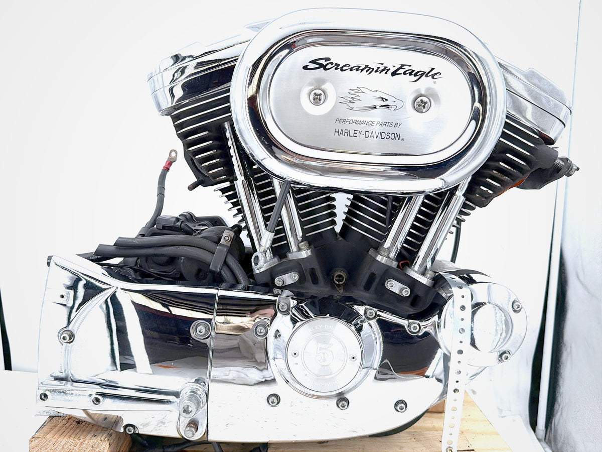 00 Harley Sportster 1200 Custom XL1200C CARB 1200 Engine Motor Transmission 38K