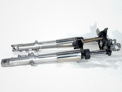 1999 - 2006 Harley-Davidson Touring Electra Glide Classic Front Triple Tree Set & LH RH Fork Legs Sliders  	45435-95