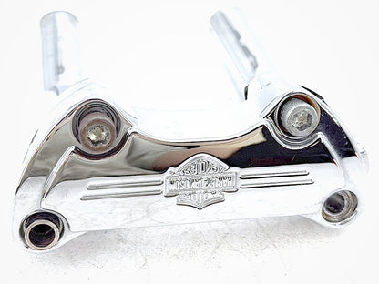 2001 Harley Sportster 883 Hugger XLH883 OEM Front Handlebar Riser Top Clamp Chrome