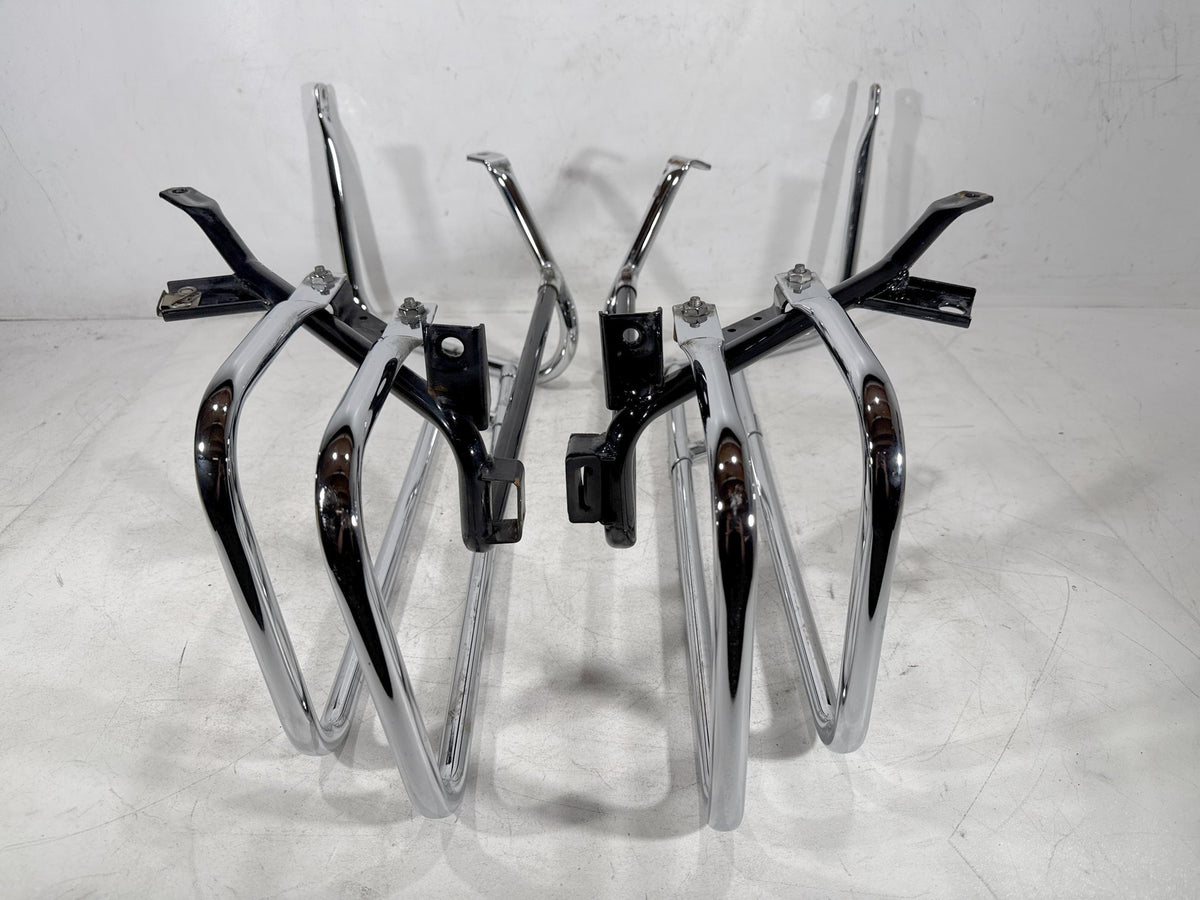 2009 Harley Electra Glide Touring OEM Rear Left Right Saddlebag Guard Rails Bar