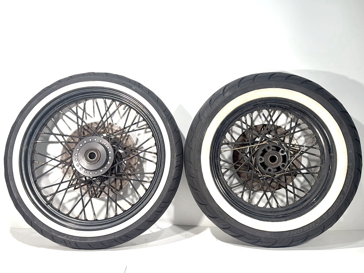 2004 - 2022 Harley-Davidson Sportster 1200 Nightster Front Rear Wheel Rim Tire Spoked  	43831-08