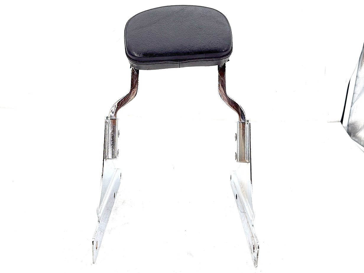 1997 Harley Softail Fat Boy FLSTF OEM Rear Sissy Bar w/ Backrest Cushion Pad