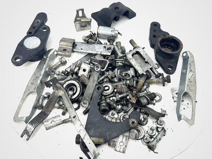 1999 - 2006 Harley-Davidson Touring Electra Glide Classic Hardware Bolts Nuts & Brackets w/ Left Right Rear fork Swingarm Brackets