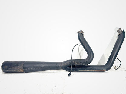 2012 Harley Dyna Fat Bob FXDF 103 OEM Exhaust Header Pipes Muffler Vance & Hines