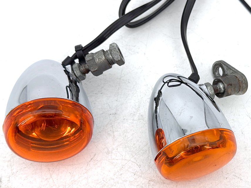1999 - 2006 Harley-Davidson Dyna Super Glide Front Left Right Turn Signal Indicators 68972-00