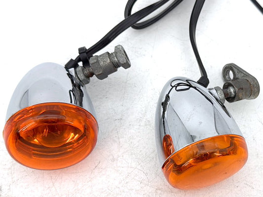 1999 - 2006 Harley-Davidson Dyna Super Glide Front Left Right Turn Signal Indicators 68972-00