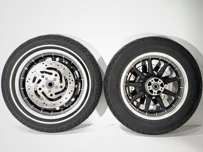 1999 - 2006 Harley-Davidson Touring Electra Glide Classic Front & Rear Wheel Rim Tire 43402-00B