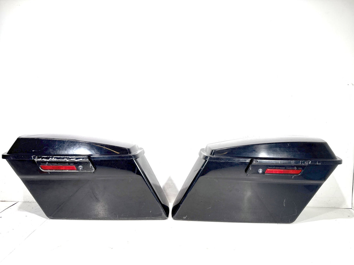 2013 Harley Street Glide Touring FLHX OEM Left Right Saddlebags Luggage NOKey