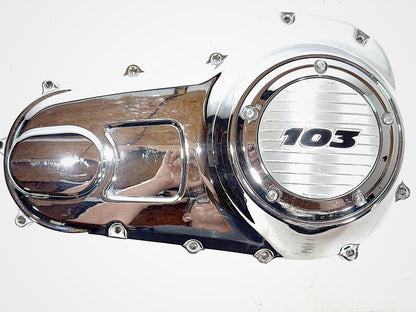 2011 Harley Street Glide Touring FLHX OEM Outer Primary Clutch Cover