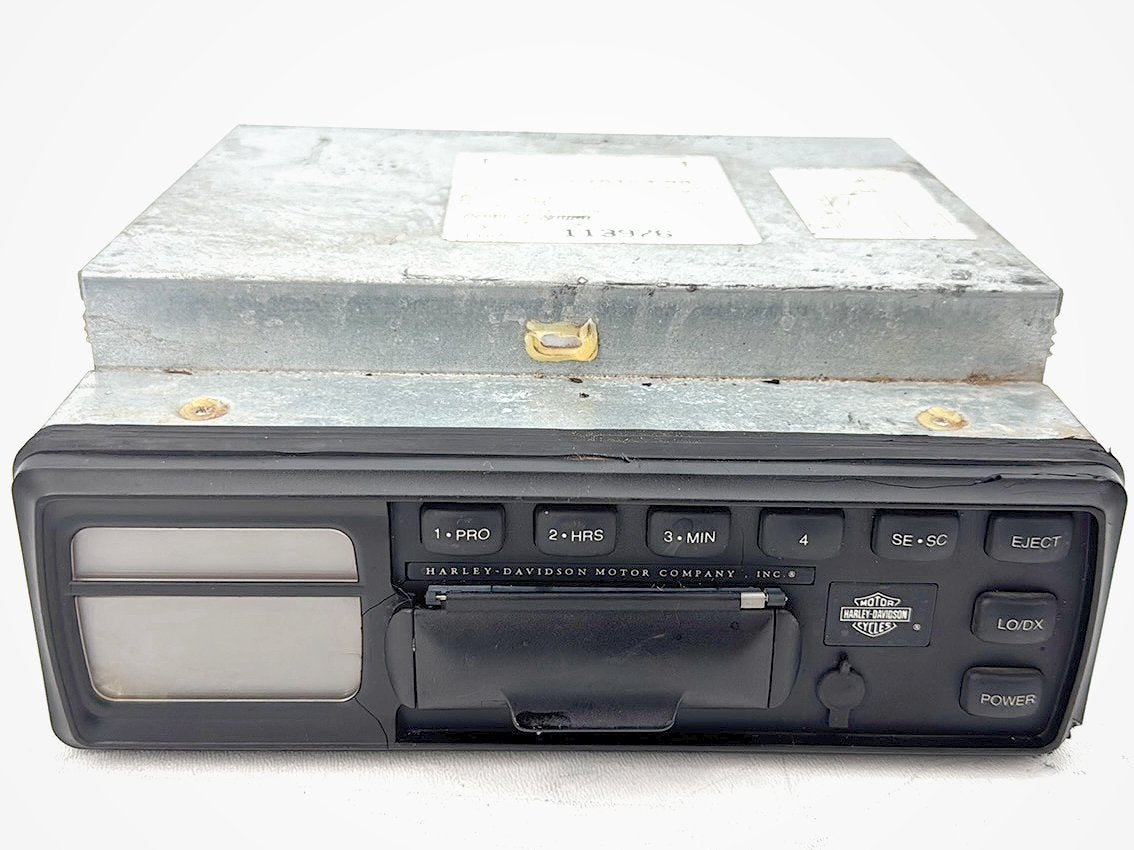 1999 - 2006 Harley-Davidson Touring Electra Glide Classic Radio AM FM Cassette Player Audio 76164-98 76164-98