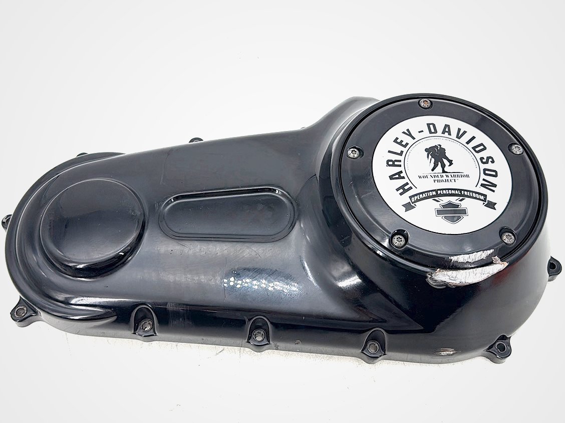 2011 Harley Softail FLSTFB Fat Boy OEM Outer Primary Clutch Cover
