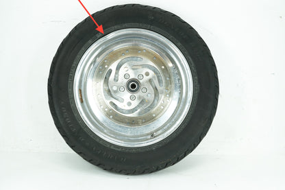 05 Harley Dyna FXDLI Low Rider Rear Wheel Rim Tire MT90B16 74H * BENT *