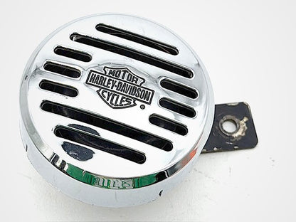 1993 Harley Sportster XLH883H Hugger 883 OEM Horn Signal Klaxon Chrome Cover