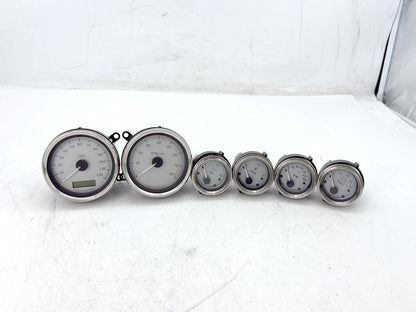2007 Harley Street Glide Touring OEM Air Oil Volt Fuel Tacho Speedo Gauges 44K