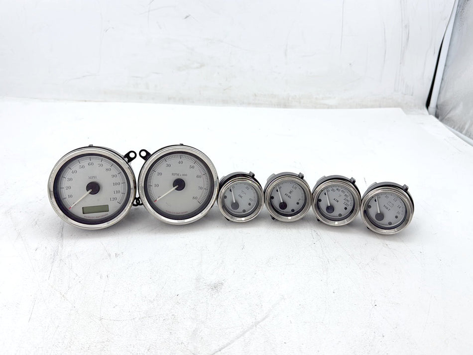 2007 Harley Street Glide Touring OEM Air Oil Volt Fuel Tacho Speedo Gauges 44K