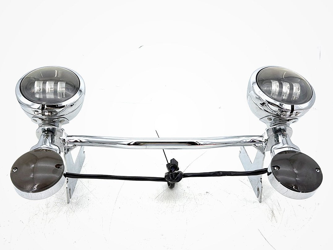 2006 Harley Electra Glide Touring Classic FLHTCI OEM Front Turn Signal Indicators Aux Light Bar