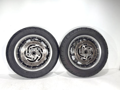 2006 Harley Touring FLHRI Road King OEM Front & Rear Wheel Rim Tire