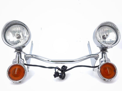 2007 - 2016 Harley-Davidson Touring Electra Glide Ultra Front Turn Signal Indicators Aux Light Bar