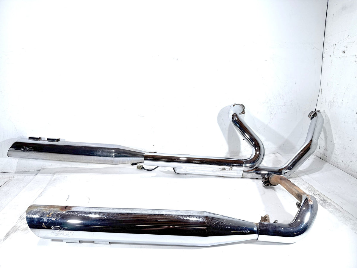 2016 Harley Road Glide Touring FLTRXS Exhaust Header Pipes Muffler RCXhaust